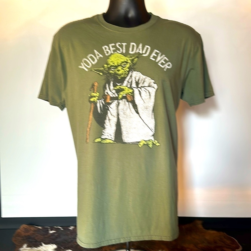 Star Wars | Yoda | Fathers Day | Green Short Sleeve | T-Shirt